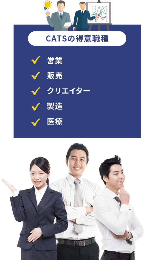 CATSの得意職種